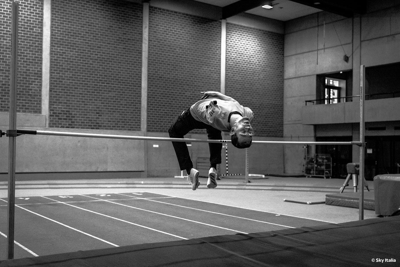 Foto Hochspringer Reinhold Bötzel